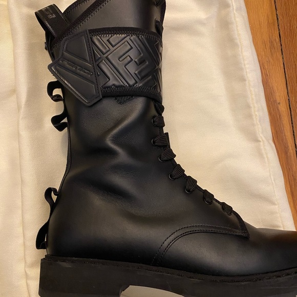 Fendi Biker Boots - Picture 5 of 7
